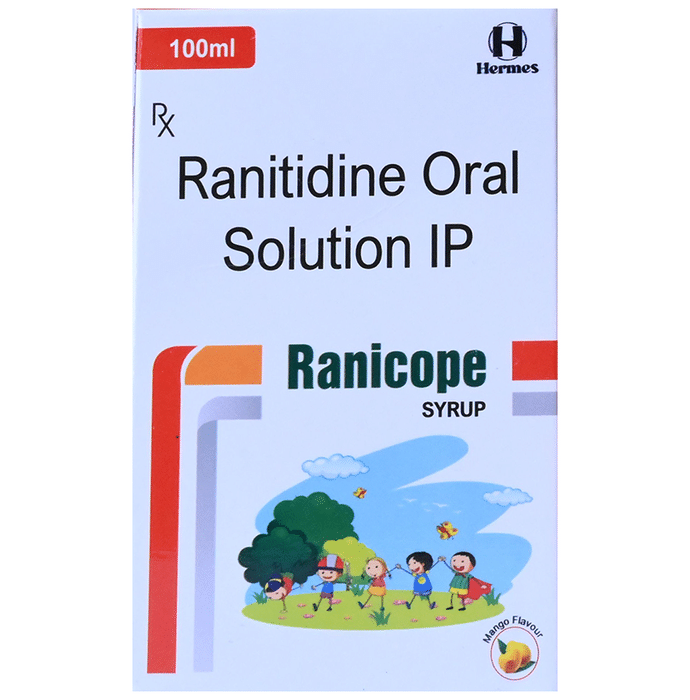 Ranicope Syrup Mango    Ranitidine 75mg/5ml
