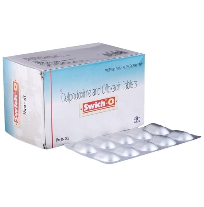 Swich O Tablet Cefpodoxime Proxetil 200mg + Ofloxacin 200mg