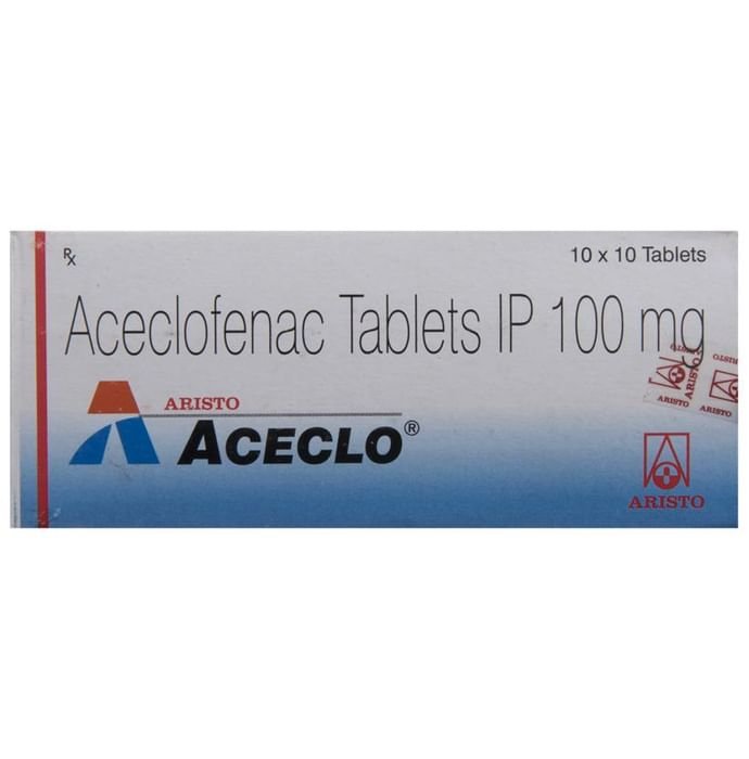 Aceclo Tablet Aceclofenac 100mg
