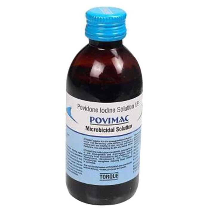 Povimac Solution Povidone Iodine 5% w/v