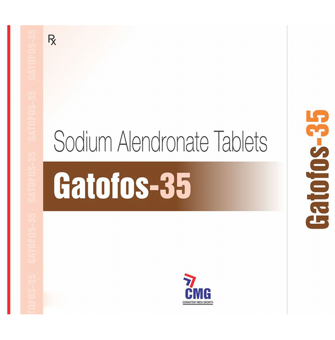 Gatofos 35 Tablet    Alendronic Acid 35mg