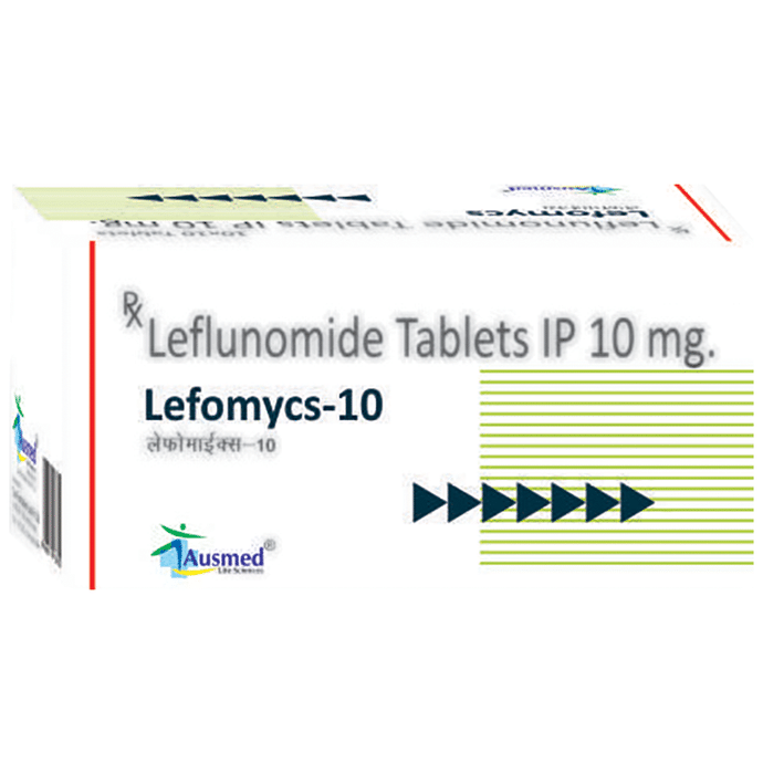 Lefomycs 10 Tablet    Leflunomide 10mg