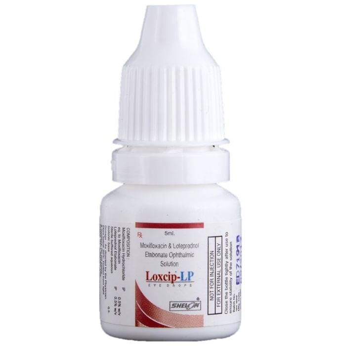 Loxcip-LP Eye Drop    Loteprednol etabonate 0.5% w/v + Moxifloxacin 0.5% w/v
