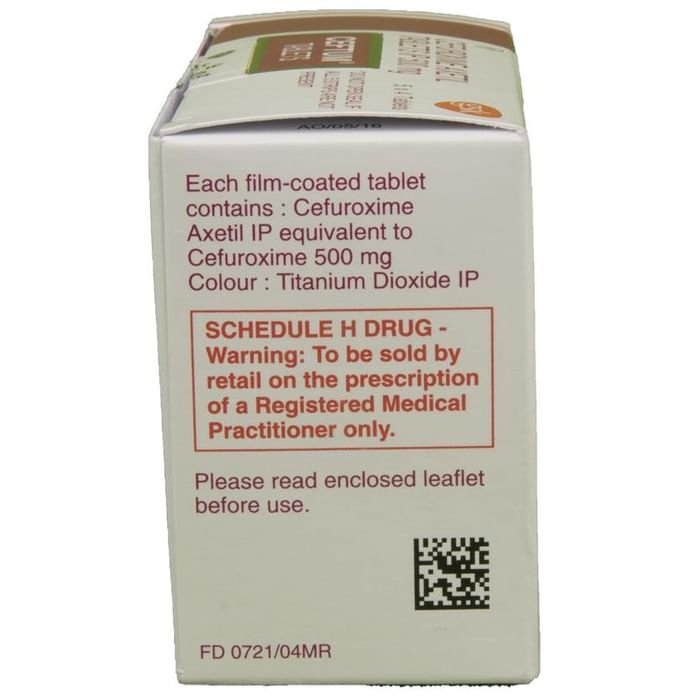 Ceftum 500mg Tablet    Cefuroxime 500mg