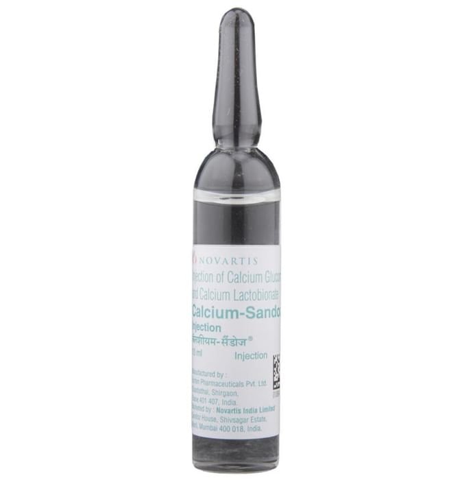 Calcium Sandoz Injection    Calcium Gluconate 50mg + Calcium Lactobionate 87.5mg