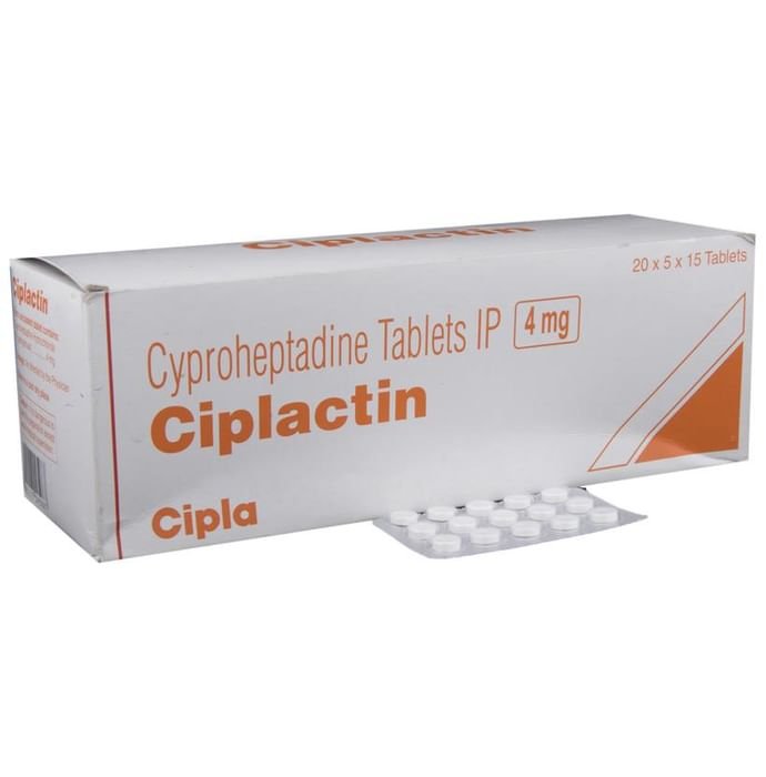Ciplactin Tablet    Cyproheptadine 4mg