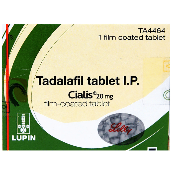 Cialis 20mg Tablet    Tadalafil 20mg
