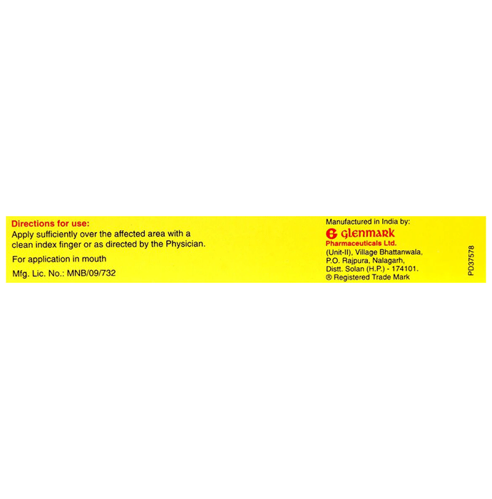 Candid Mouth Gel    Choline Salicylate 8.7% w/w + Lidocaine 2% w/w
