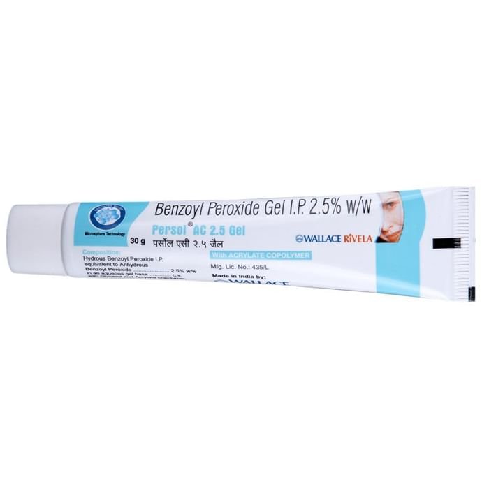 Persol AC 2.5 Gel    Benzoyl Peroxide 2.5% w/w