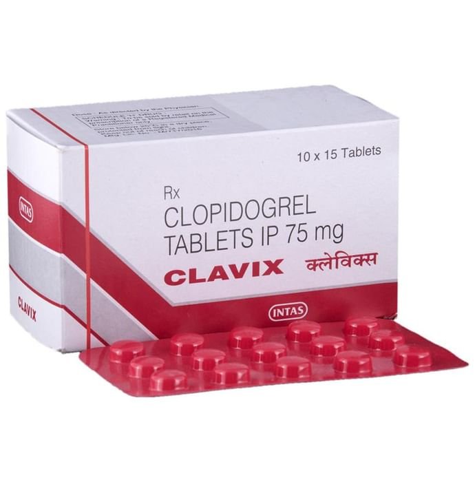Clavix Tablet    Clopidogrel 75mg