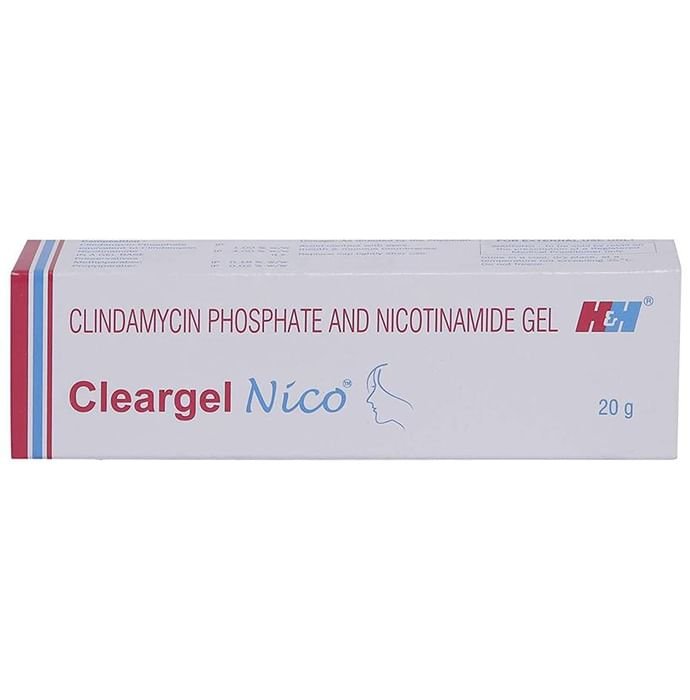 Cleargel Nico Gel    Clindamycin 1% w/w + Nicotinamide 4% w/w