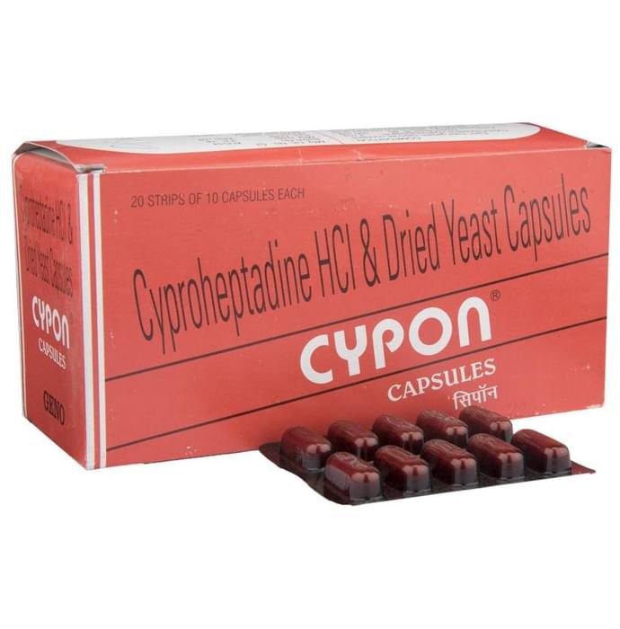 Cypon Capsule    Cyproheptadine 2mg