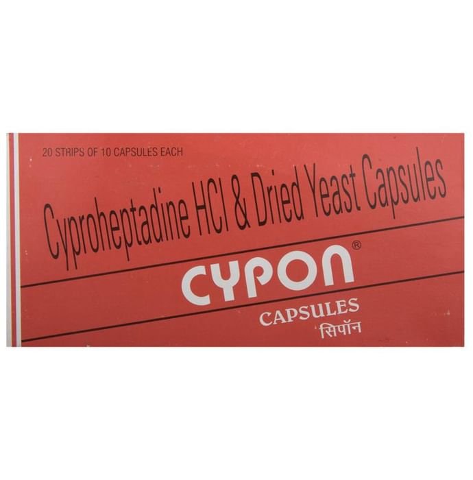 Cypon Capsule    Cyproheptadine 2mg