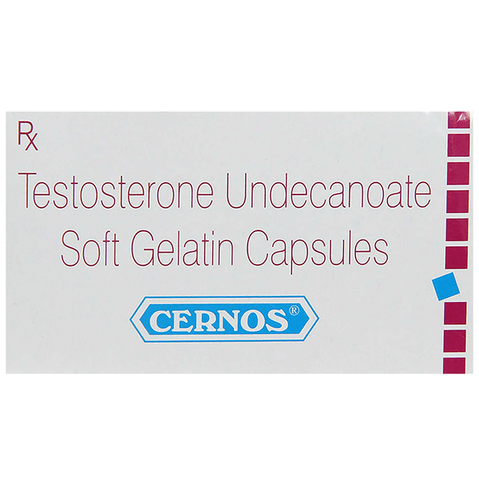 Cernos Soft Gelatin Capsule    Testosterone 40mg