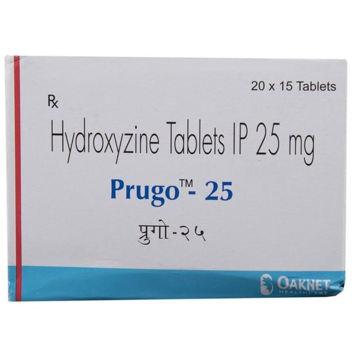 Prugo 25 Tablet    Hydroxyzine 25mg
