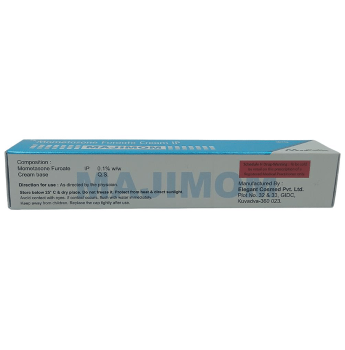 Majimom Cream    Mometasone 0.1% w/w