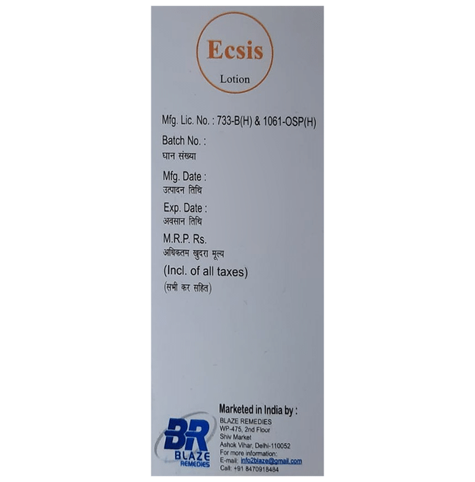 Ecsis Lotion    Mometasone 0.1% w/v