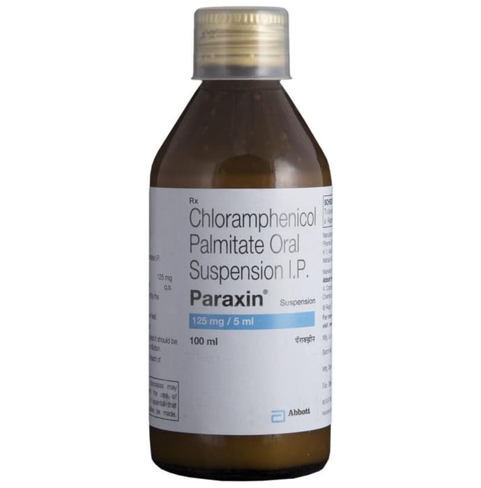 Paraxin Suspension    Chloramphenicol 125mg/5ml