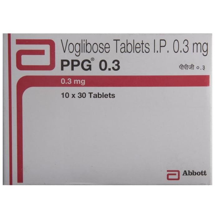 PPG 0.3 Tablet    Voglibose 0.3mg