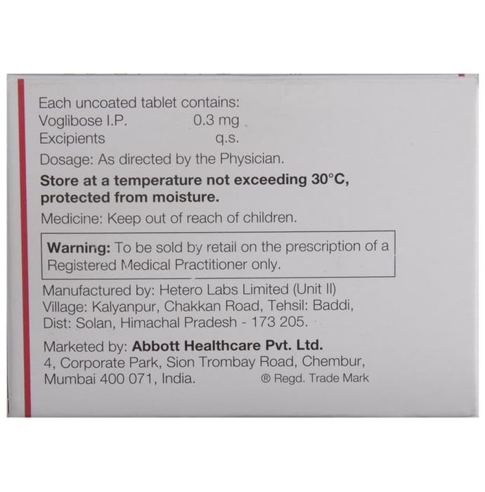 PPG 0.3 Tablet    Voglibose 0.3mg
