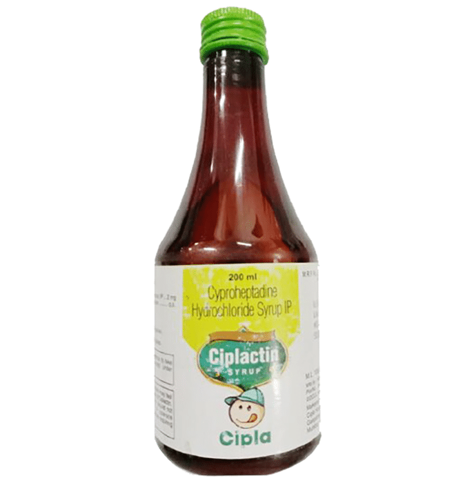 Ciplactin Syrup    Cyproheptadine 2mg/5ml