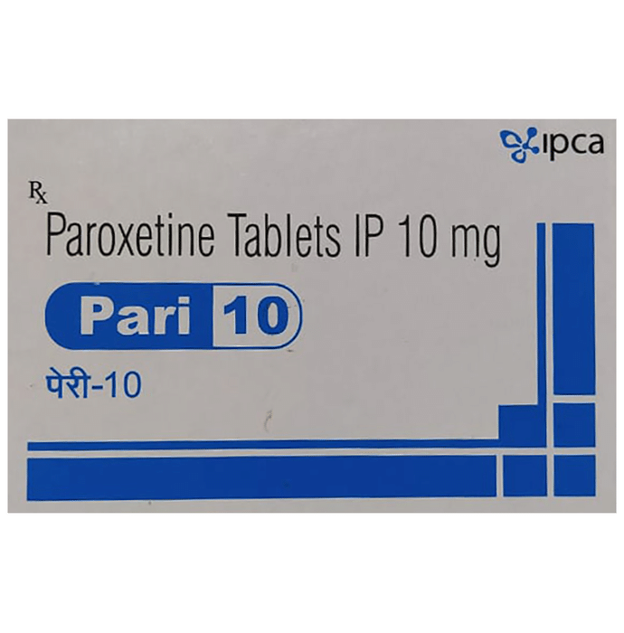 Pari 10 Tablet    Paroxetine 10mg