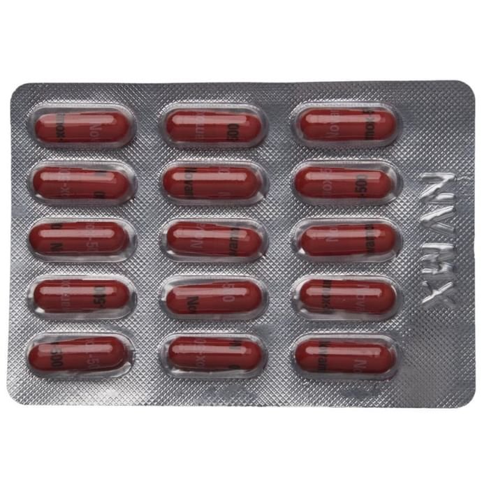 Novamox 500 Capsule    Amoxycillin 500mg