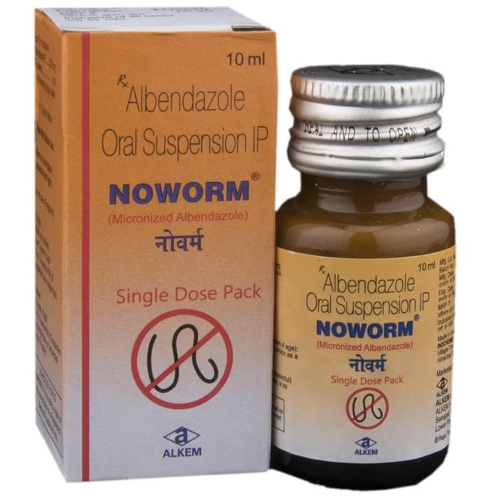 Noworm Oral Suspension    Albendazole 400mg