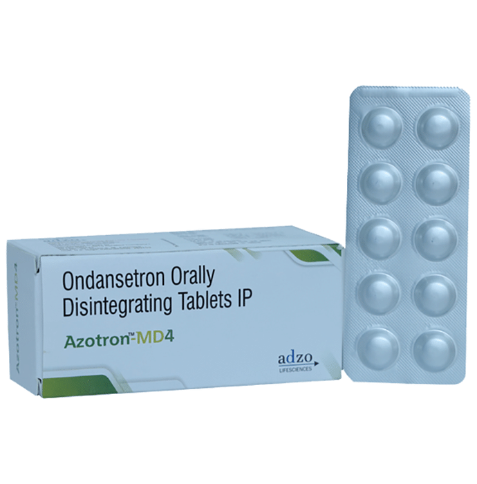 Azotron-MD4 Tablet    Ondansetron 4mg
