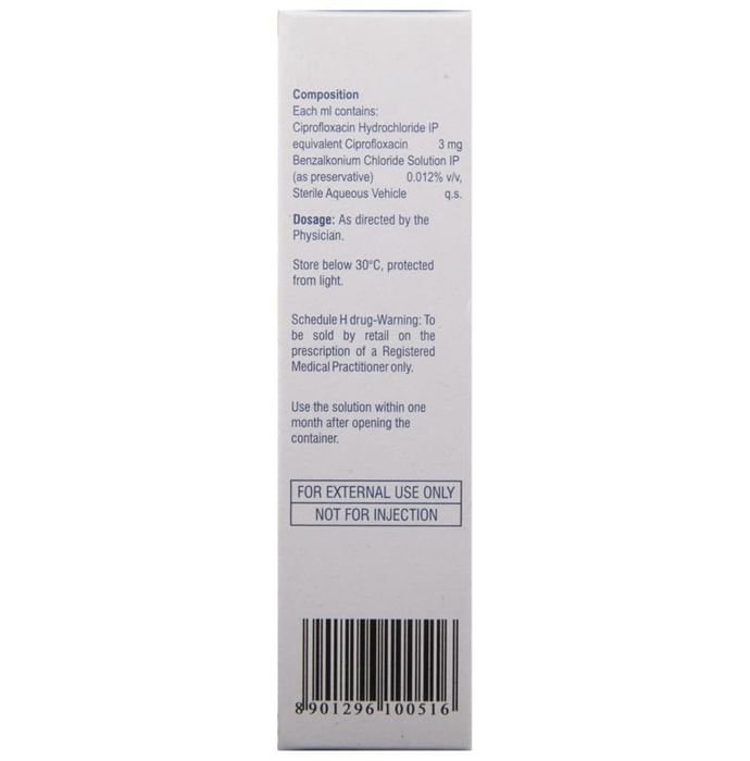 Cifran Eye/Ear Drops    Ciprofloxacin 0.3% w/v