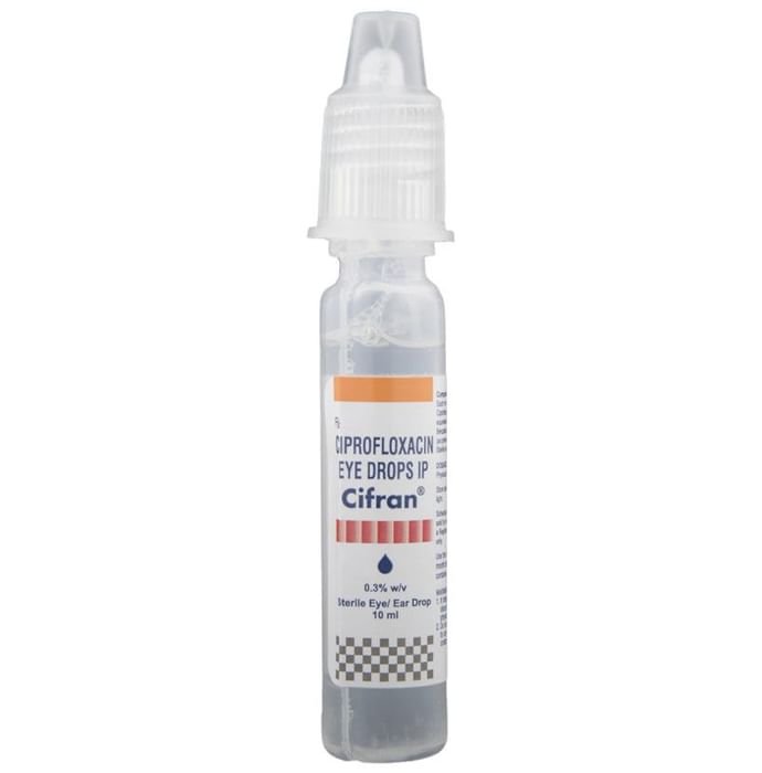 Cifran Eye/Ear Drops    Ciprofloxacin 0.3% w/v