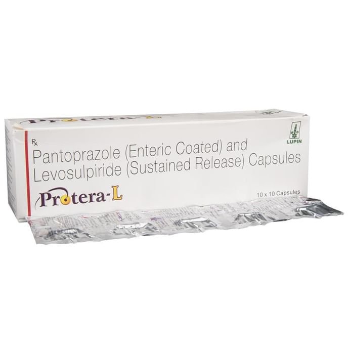Protera-L Capsule SR    Levosulpiride 75mg + Pantoprazole 40mg