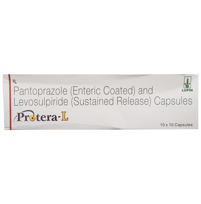 Protera-L Capsule SR    Levosulpiride 75mg + Pantoprazole 40mg