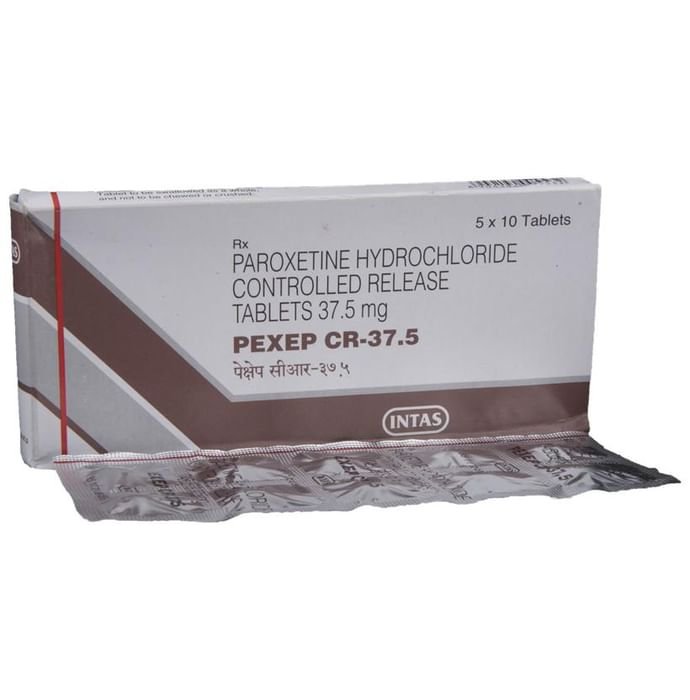 Pexep CR 37.5 Tablet    Paroxetine 37.5mg