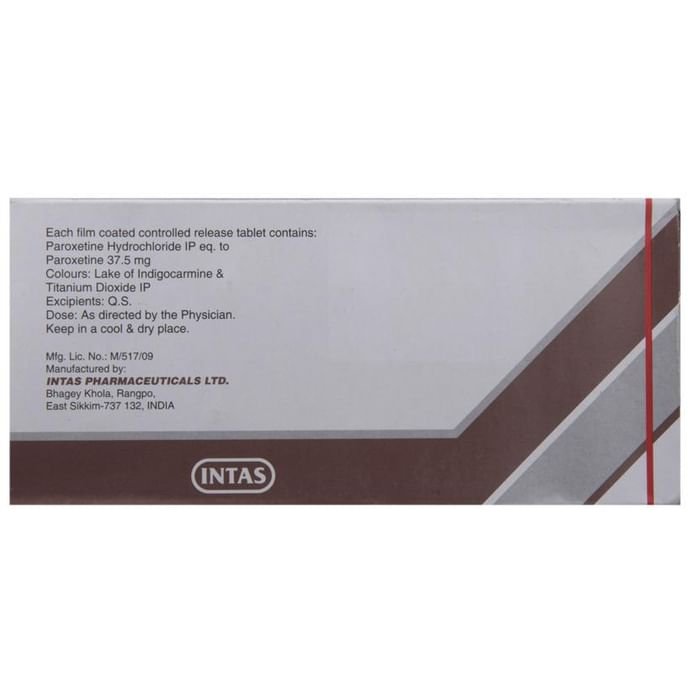 Pexep CR 37.5 Tablet    Paroxetine 37.5mg