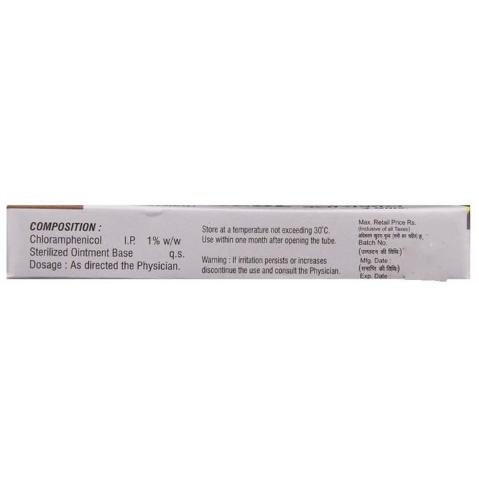 Chlorocol Eye Ointment    Chloramphenicol 1% w/w