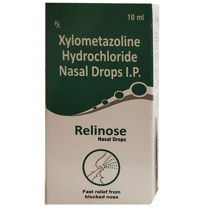 Relinose 0.1% Nasal Drops    Xylometazoline 0.1%
