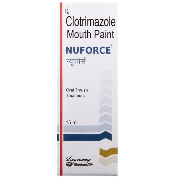 Nuforce Mouth Paint    Clotrimazole 1% w/v