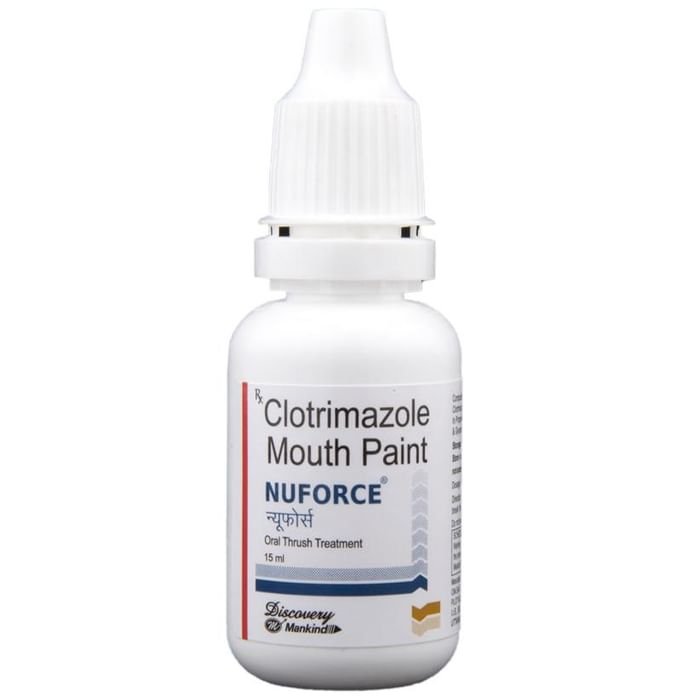 Nuforce Mouth Paint    Clotrimazole 1% w/v