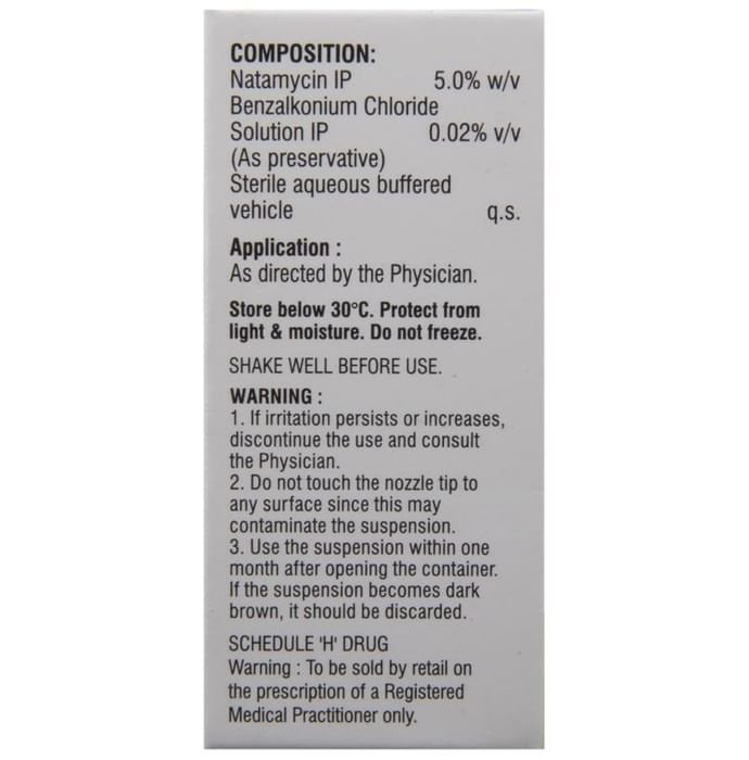 Natamet Eye Drop    Natamycin 5% w/v