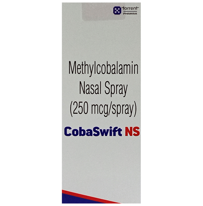 Cobaswift NS Nasal Spray    Methylcobalamin 250mcg/ml