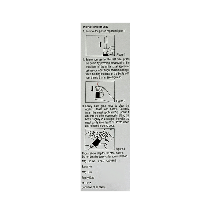 Cobaswift NS Nasal Spray    Methylcobalamin 250mcg/ml