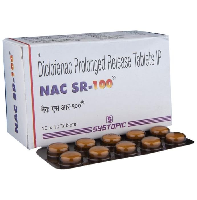 NAC SR 100 Tablet    Diclofenac 100mg