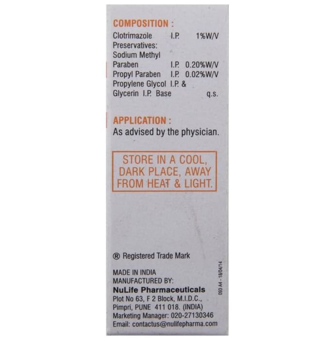 Clotrin Mouth Paint    Clotrimazole 1% w/v