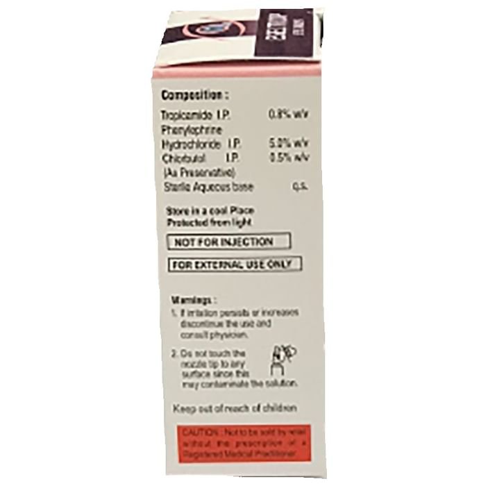 Eseltrop Eye Drop    Phenylephrine 5% w/v + Tropicamide 0.8% w/v