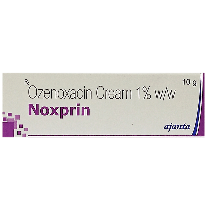 Noxprin Cream    Ozenoxacin 1% w/w