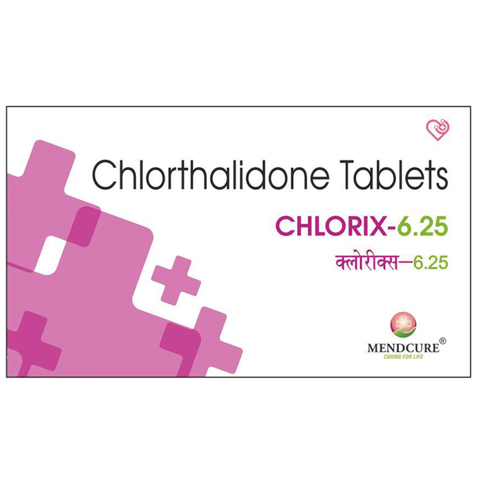 Chlorix 6.25 Tablet Chlorthalidone 6.25mg