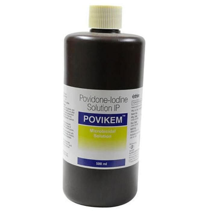 Povikem Solution    Povidone Iodine 5% w/v
