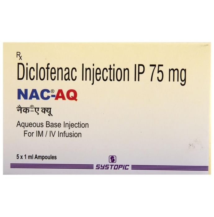 NAC -AQ Injection    Diclofenac 75mg