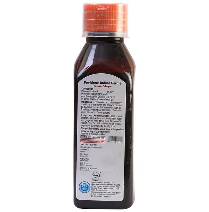 Povinanz Gargle    Povidone Iodine 2% w/v